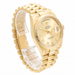 Rolex Day-Date Presidental 36MM Champagne Dial 18238 18KT YG